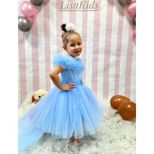 Lisa Kids 1-5 Yaş Kısa Kuyruklu Abiye Elbise