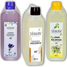 Simav Synaus Termal Sulu Kolonya Seti 3'lü - 900 ml