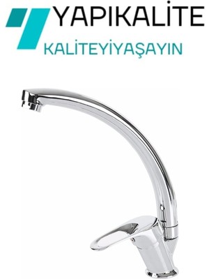 Yapı Kalite Mix Krom Mutfak Eviye Lavabo Bataryası Musluk