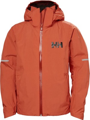 Helly Hansen Kiremit Kız Çocuk Yağmurluk Terracotta Jr Sogndal Jacket