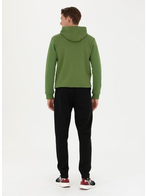 U.s. Polo Assn. Normal Bel Slim Fit Siyah Erkek Eşofman Altı Karan