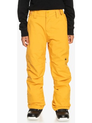 Quiksilver Normal Bel Sarı Erkek Çocuk Kayak Pantolonu Eqbtp03051 Estate Youth Pt