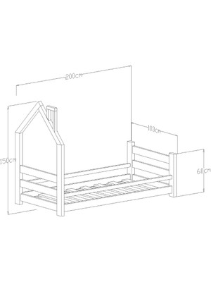 Givayo Wood's Yuki Montessori Yatak 90*190