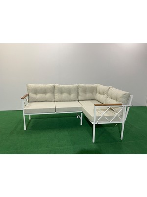 Adım Shops Adımshops 2+2 Köşe Balkon-Bahçe-Kafe,çay Seti,koltuk Takımı,oturma Grubu,ofis Koltuğu 2+2köşe