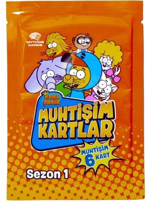 Mythos Cards Kral Şakir Muhtişim Kartlar Strateji ve Zeka Geliştirici 6 Kartlık Set