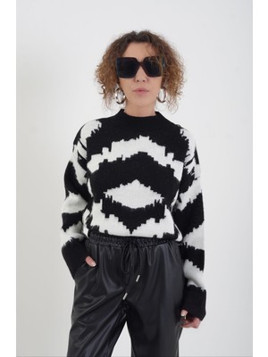 Zelish My Sister Siyah Tribal Desen Kazak