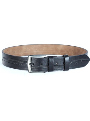 Ayakcenter 23-Ard1 Siyah Erkek Kot Kemer