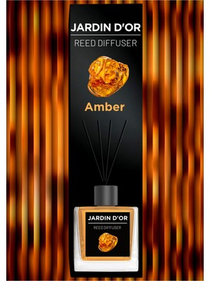 Jardin D'or Jardın D'or 100 ml Amber Reed Dıffuser Çubuklu Oda Kokusu