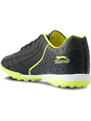 Slazenger Sa12Fk230-507 Hıno Hs. G Siyah / Sarı Erkek Garson Halısaha Ayakkabı