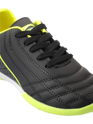 Slazenger Sa12Fk230-507 Hıno Hs. G Siyah / Sarı Erkek Garson Halısaha Ayakkabı