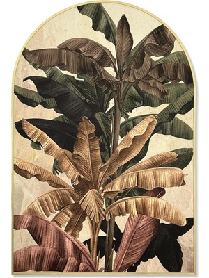 The Mia Tropic Leaf Tablo 60X90 cm