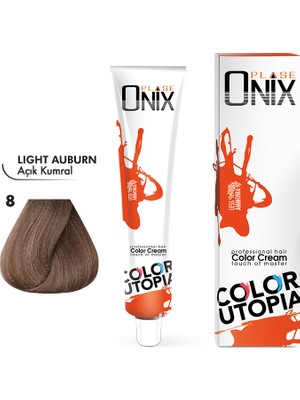 Onıx Saç Boyası 8.00- Yoğun Açık Kumral 60 ml