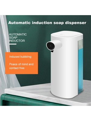 Humble 350 ml Otomatik Sabunluk Banyo Akıllı Yıkama El Makinesi, Banyo Mutfak Için USB Şarjlı (Yurt Dışından)