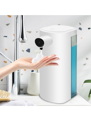 Humble 350 ml Otomatik Sabunluk Banyo Akıllı Yıkama El Makinesi, Banyo Mutfak Için USB Şarjlı (Yurt Dışından)