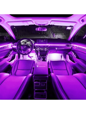 C9 Araç Içi Neon Ledi Torpido Ledi 2 Metre Ip Neon