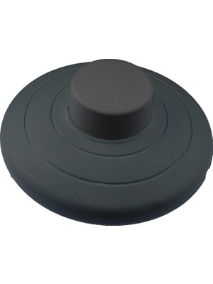 Tek-İş Yer Tipi Ara Puar Aç Kapa Anahtar Yer Butonu Siyah