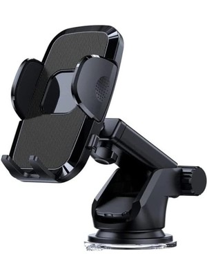 Comse Att37 Vantuzlu Boy Ayarlı Cam ve Torpido  Araba Telefon Tutucu