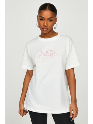 Nike Sportswear Tee Bol Kesim Pamuklu Kadın Spor Tişört