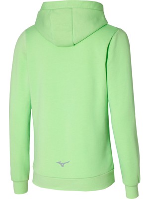 Mizuno Release Hoodie Kadın Kapüşonlu Sweatshirt Yeşil