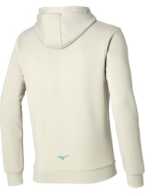 Mizuno Release Hoodie Erkek Kapüşonlu Sweatshirt Mavi