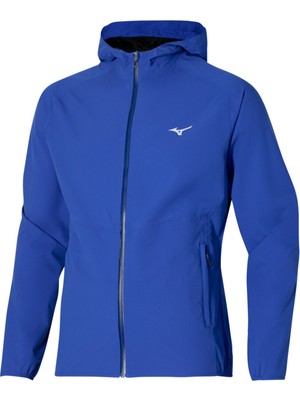 Mizuno 20K Er Jacket Erkek Yağmurluk Mavi