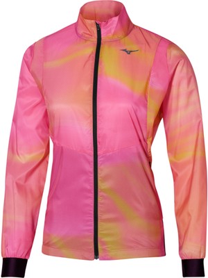 Mizuno Premium Aero Jacket Kadın Yağmurluk Çok Renkli