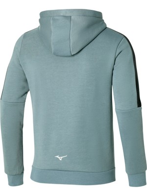 Mizuno Release Sweat Jacket Erkek Sweatshirt Gri