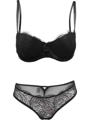 Nbb Destekli Sütyen Takımı 4642 | Siyah