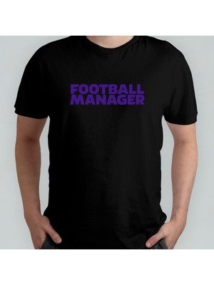 Pixxa Football Manager 2024 - Fm 2024 %100 Pamuklu Bisiklet Yaka T-Shirt Model - 6