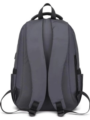 Smart Bags Gumi Kumaş Uniseks Büyük Boy Sırt Çantası 8662 K.Yeşil 21K-8662
