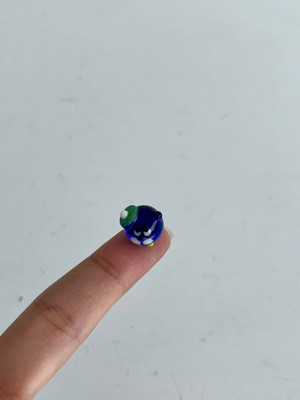 El Yapımı Mini Murano Cam Kedi Biblo A132-02