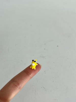 El Yapımı Mini Murano Cam Dinozor Biblo A133-04