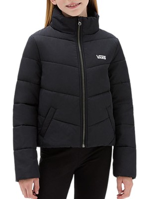 Vans Siyah Kadın Ceket VN0A53PLC8B1 gr Foundry Puffer Gırl