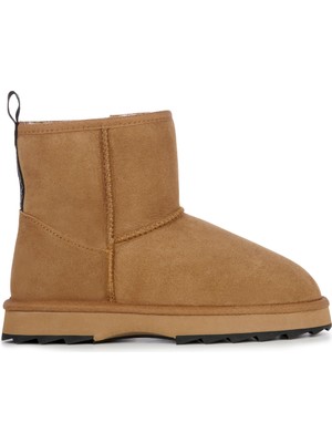 Emu Deri Taba Kadın Bot Sharky Mini