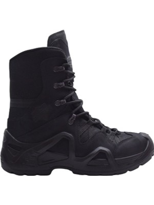 Scooter P1490 Erkek Tactical Postal Deri Bot Siyah Nubuk Su Geçirmez Özellikli Platform Topuk