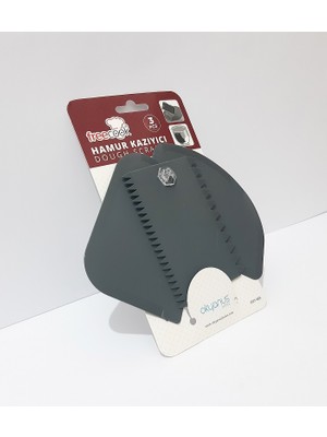 Renkli Çiçekler 3 Lü Hamur Kesme Şekillendirme ve Hamur Kazıma Aparatı Hamur Kazıyıcı