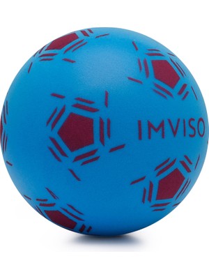 Decathlon Kipsta Mini Sünger Futbol Topu - 1 Numara - Mavi / Mor