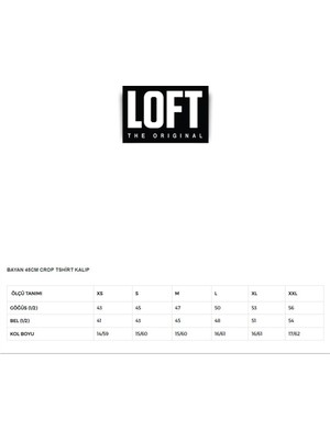 Loft Crop  Kadın Bluz LF2034468 LF203446821