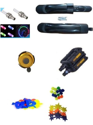 Hellove Bisiklet Aksesuar Seti 7 Parça Bisiklet Süsü Seti