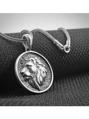 Takıhan Aslan Tasarımlı 925 Ayar Gümüş Kolye