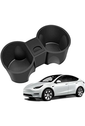 Tesla Model 3 Y Otomotiv Orta Konsol Düzenleyici Siyah Aksesuar