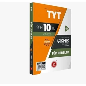 A Yayınları TYT Tüm Dersler Son 10 Yıl Konularına Göre Çıkmış Sorular