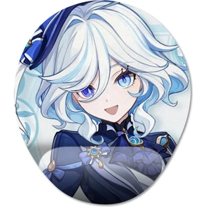 Furina - Genshin Impact Bilek Destekli Mousepad Model - 1 Oval