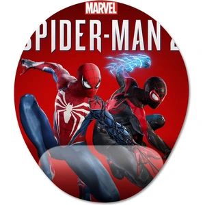 Spider-Man 2 - Örümcek Adam 2 Bilek Destekli Mousepad Model - 1 Oval