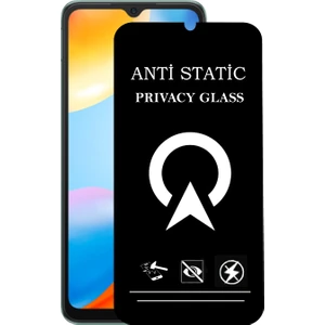 Kzy Xiaomi Redmi 10C Tam Kaplayan Anti Statik Görünmez Safir Ekran Koruyucu Hayalet Cam