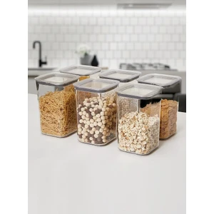 Vip Ahmet 6 Adet 1200ML Vipahmet Sude Serisi Vakumlu Saklama Kabı