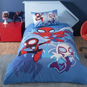 Lisanslı Dh Spidey And Friends Pamuk Tek Kişilik Nevresim Takımı