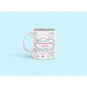 Nino Store Öğretmenler Gününe Özel 24 Kasım Baskılı Hediyelik Kupa Bardak