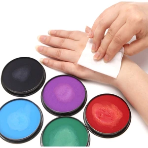 6pcs Yüz ve Vücut Boyası Su Bazlı Makyaj Boyama Pigmenti Noel Için (Yurt Dışından)