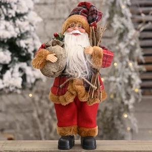 Noel Dekorasyon Malzemeleri Ayakta Noel Baba Bebeği Noel (Yurt Dışından)
